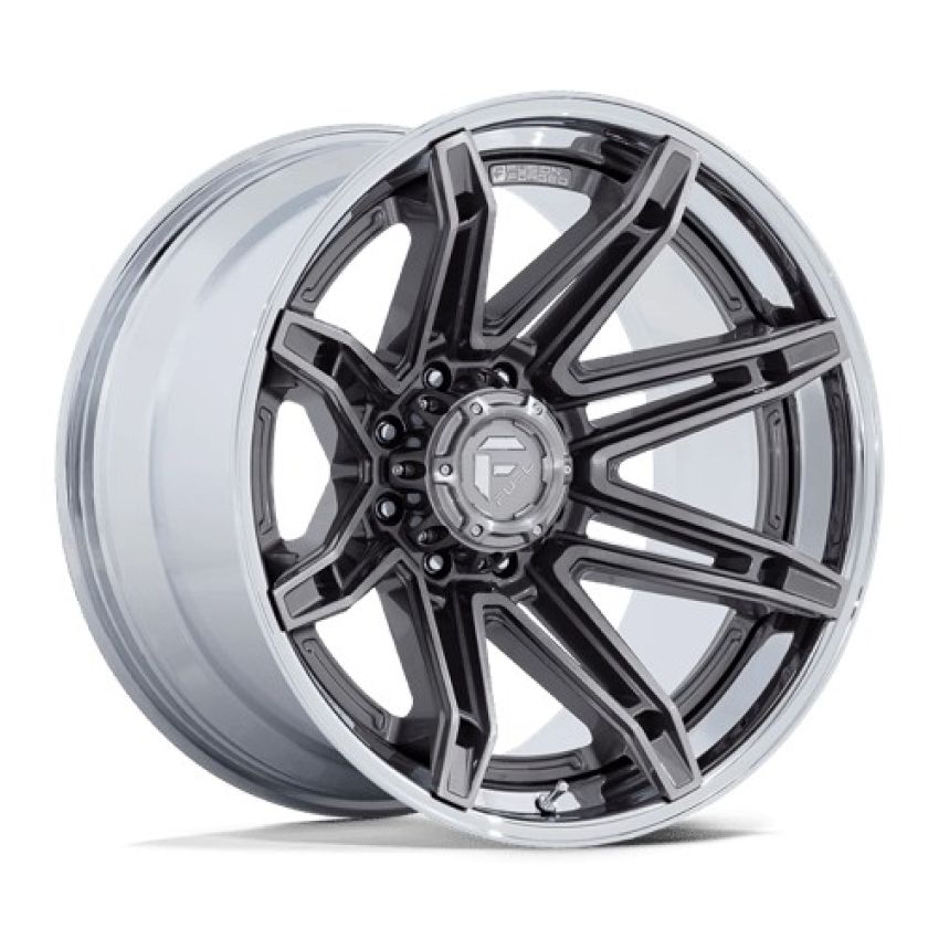 FUEL 1PC BRAWL 20X10 8X170 125 -18 PLTNM-CHR
