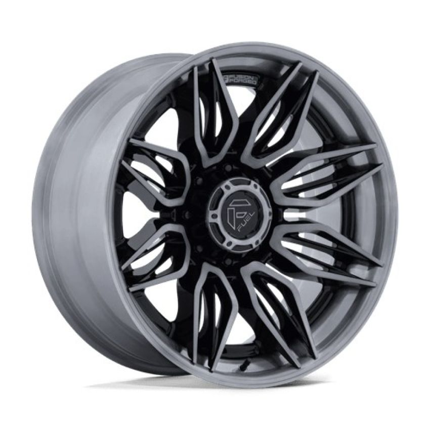 FUEL 1PC MUTINY 22X10 8X6.5 125 -18 G-BLK BRDT