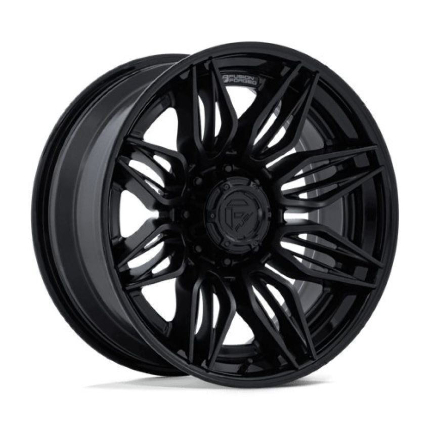 FUEL 1PC MUTINY 22X10 8X6.5 125 -18 M-BLK G-BLK