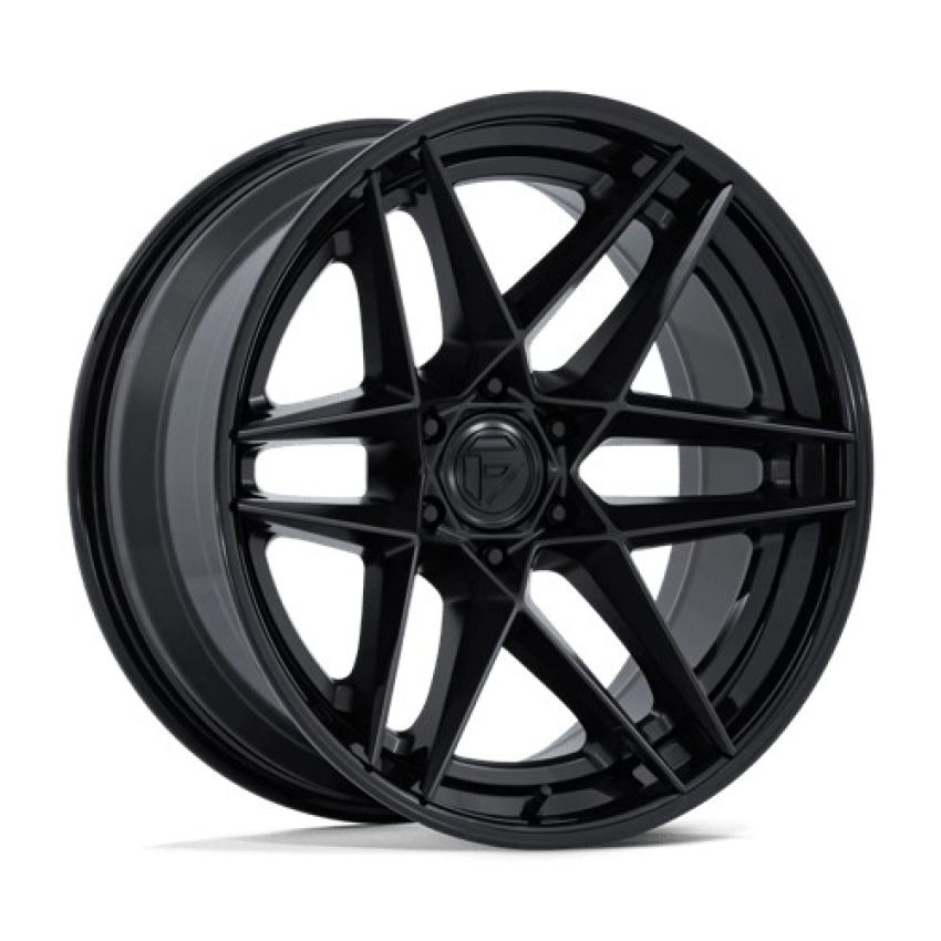 FUEL 1PC FLIGHT 22X9.5 6X135 87 +20 M-BLK-GB-LP