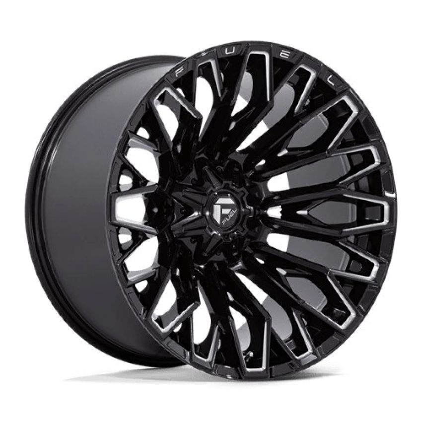 FUEL 1PC STRIKE 22X12 8X6.5 125 -44 G-BLK MILL