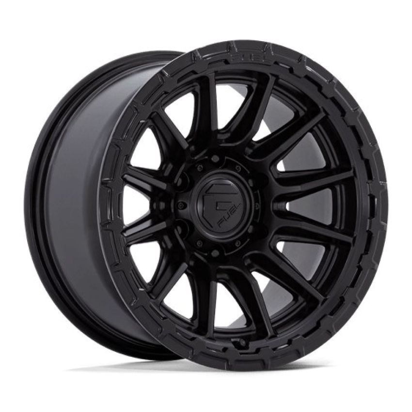 FUEL 1PC PISTON 22X9.5 6X135 87 +20 BLK-OUT GB-LP