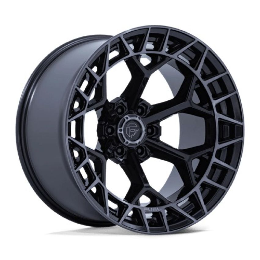 FUEL 1PC CHARGER 17X9 6X135 87 +1 G-BLK BRS-DDT