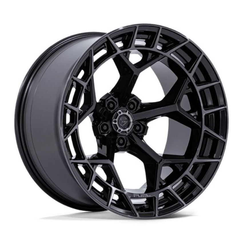 FUEL 1PC CHARGER 20X10 5X5 71 -18 G-BLK BRS-DDT