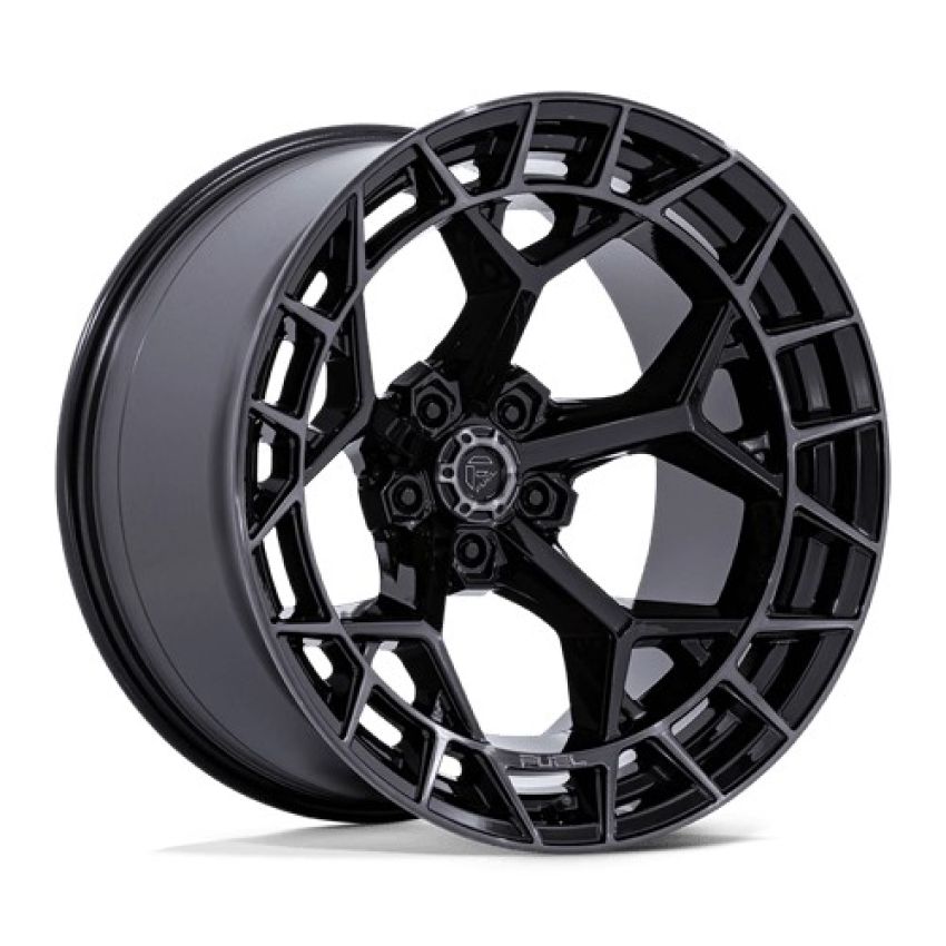 FUEL 1PC CHARGER 20X9 5X5 71 +1 G-BLK BRS-DDT