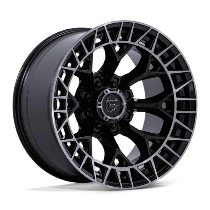 FUEL 1PC CHARGER 22X12 8X180 124 -44 GBLK BRS-DDT