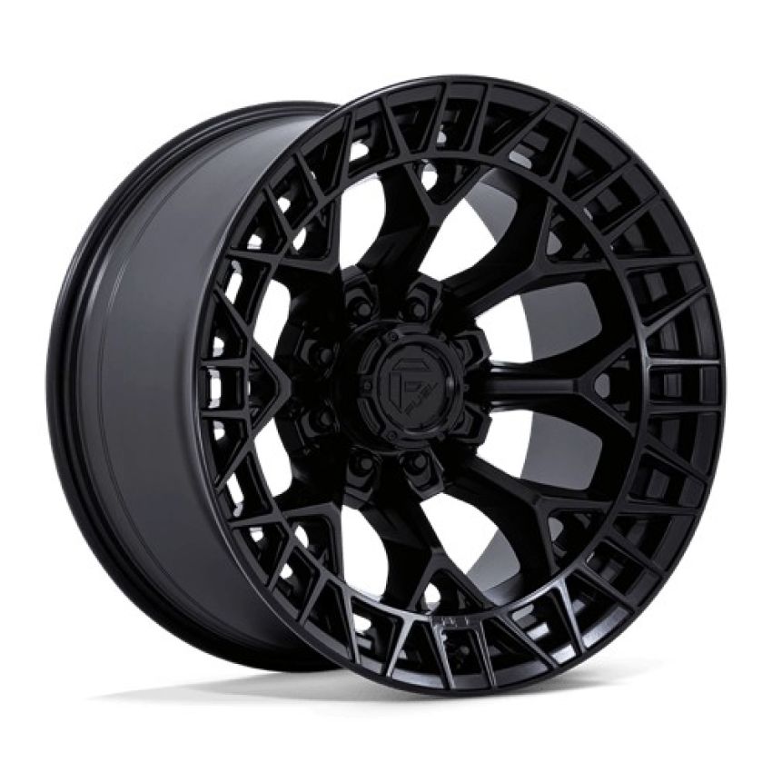 FUEL 1PC CHARGER 22X12 8X6.5 125 -44 BLK-OUT