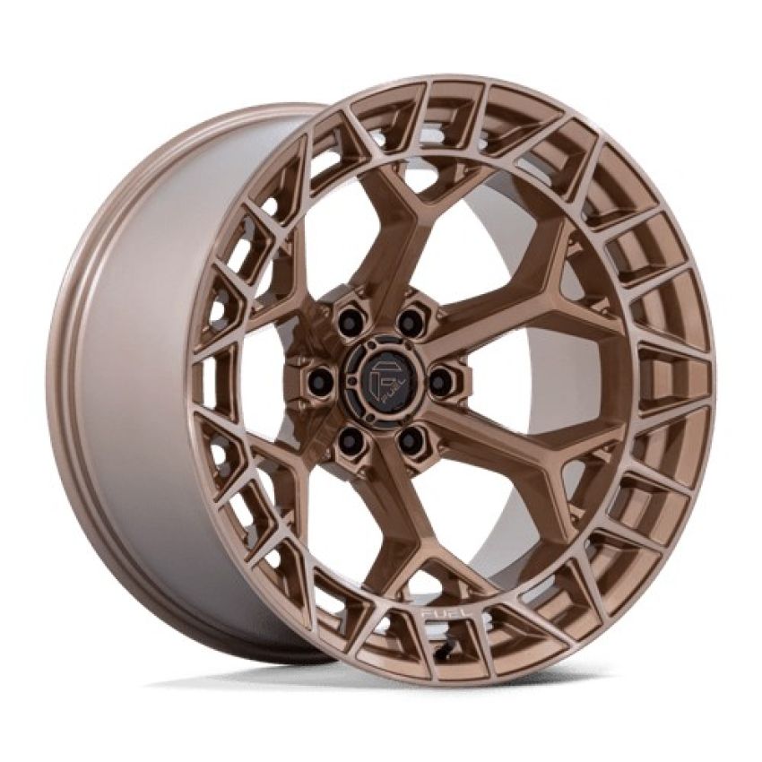 FUEL 1PC CHARGER 17X9 6X5.5 106 -12 PLTNM-BRNZ