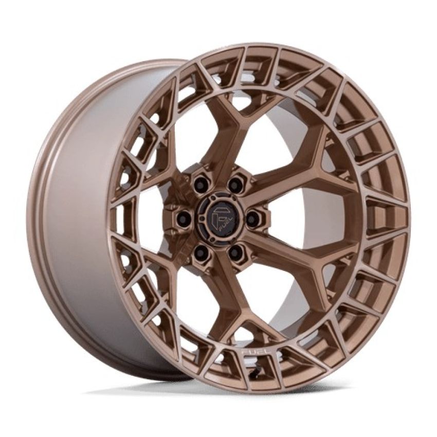 FUEL 1PC CHARGER 22X9.5 6X135 87 +18 PLTNM-BRNZ
