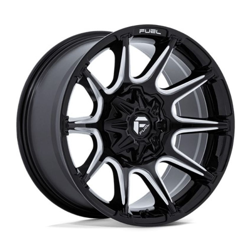 FUEL 1PC SUPER C 22X10 8X170 125 +10 G-BLK MILL