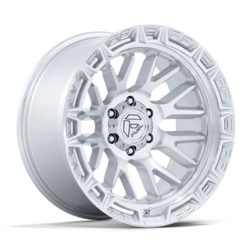 FUEL 1PC RAIL 17X9 6X5.5 106 +1 G-SLV MCH