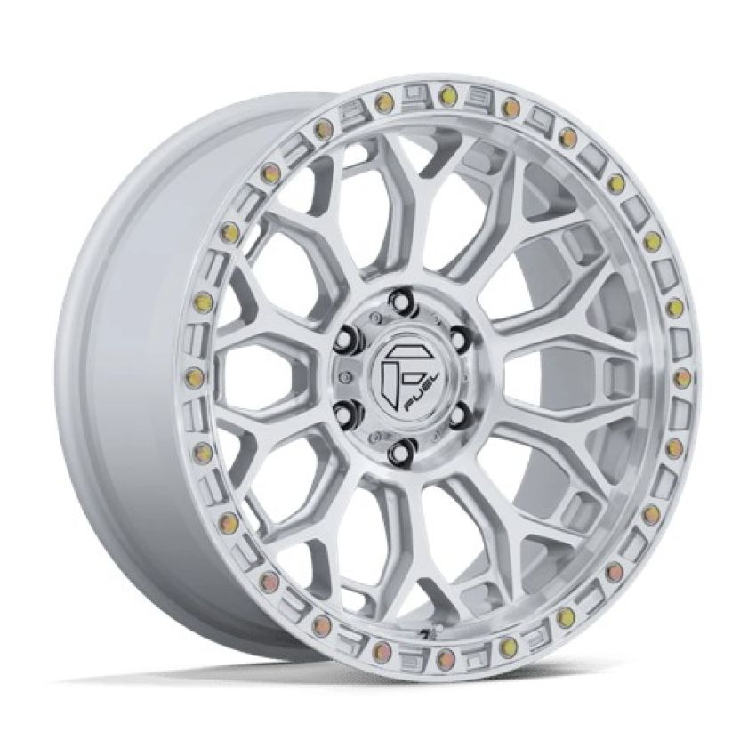 FUEL 1PC TALON 17X9 6X5.5 106 +1 G-SLV-MCH
