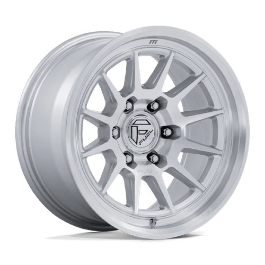 FUEL 1PC SPUR 17X8.5 6X5.5 106 +25 G-SLV-MCH-FC