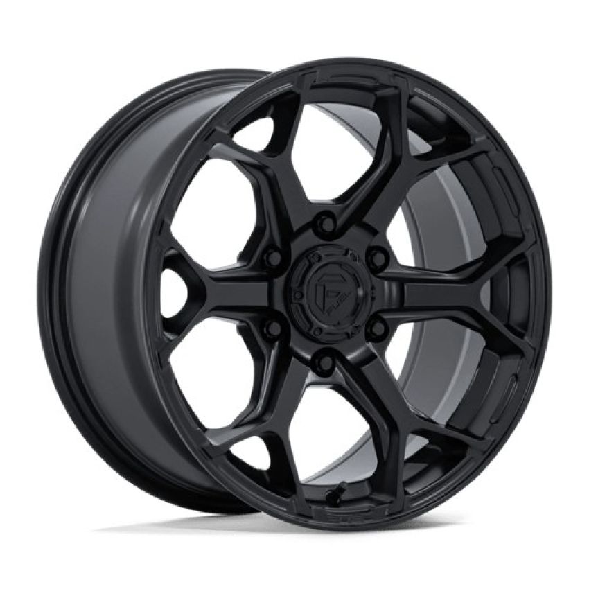 FUEL 1PC SPLICER 17X9 6X5.5 106 +1 BLK-OUT