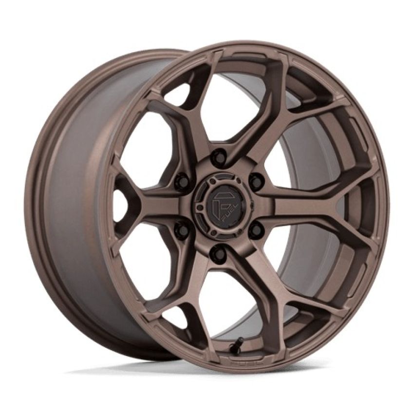FUEL 1PC SPLICER 17X8.5 6X5.5 106 +25 B-BRNZ