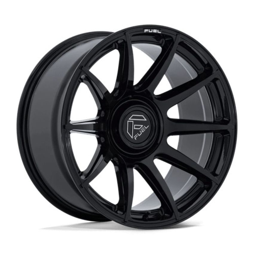 FUEL 1PC HALO 20X10 5X5/5.5 78 -18 G-BLK