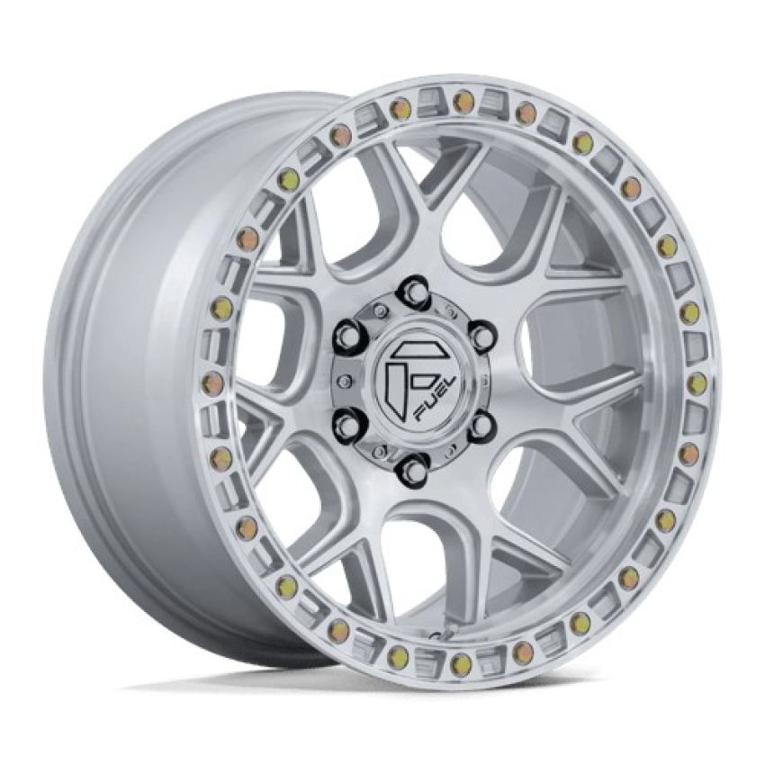 FUEL 1PC PUMA 17X9 6X5.5 106 -12 G-SLV-MCH-FC