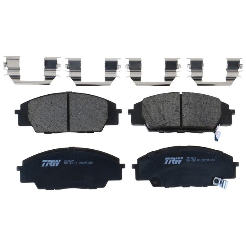 TRW PARTS TRC0829 TRW PREMIUM BRAKING - CERAMIC BRAKE PAD SET - TRC0829