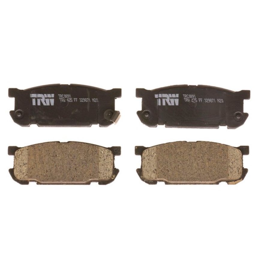 TRW PARTS TRC0891 TRW PREMIUM BRAKING - CERAMIC BRAKE PAD SET - TRC0891
