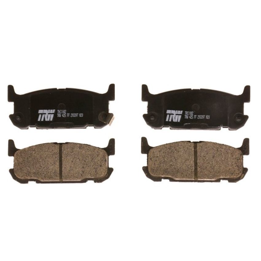 TRW PARTS TRC1002 TRW PREMIUM BRAKING - CERAMIC BRAKE PAD SET - TRC1002