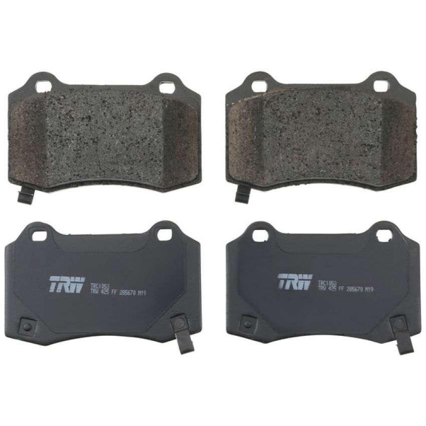 TRW PARTS TRC1053 TRW PREMIUM BRAKING - CERAMIC BRAKE PAD SET - TRC1053