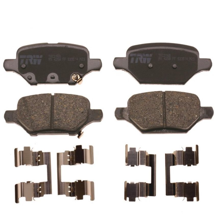 TRW PARTS TRC2168 TRW PREMIUM BRAKING - CERAMIC BRAKE PAD KIT - TRC2168