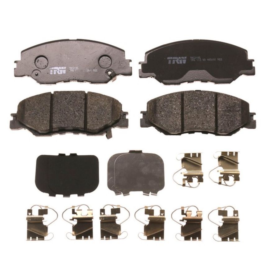 TRW PARTS TRC2185 TRW PREMIUM BRAKING - CERAMIC BRAKE PAD KIT - TRC2185
