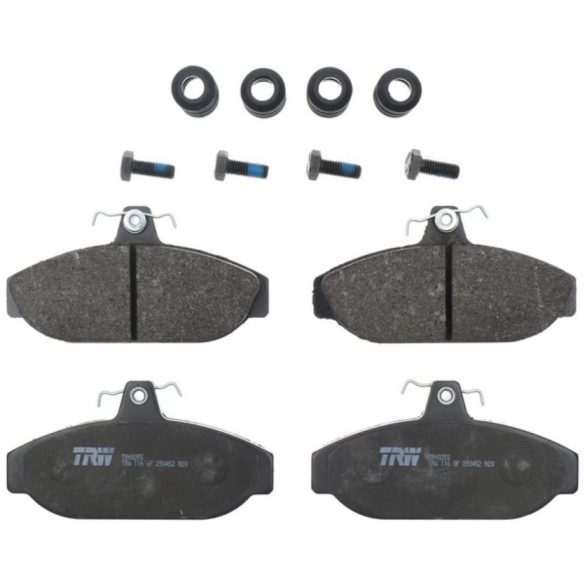 TRW PARTS TRH0255 TRW PREMIUM BRAKING - METALLIC BRAKE PAD SET - TRH0255