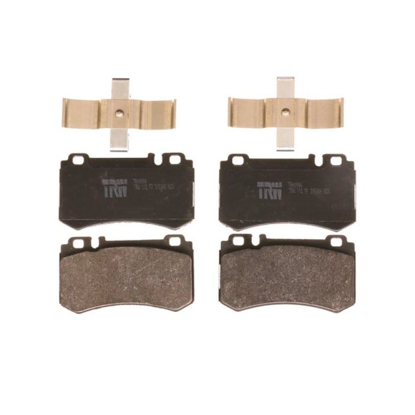 TRW PARTS TRH0984 TRW PREMIUM BRAKING - METALLIC BRAKE PAD SET - TRH0984