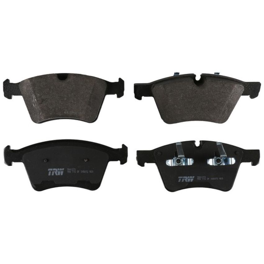 TRW PARTS TRH1272 TRW PREMIUM BRAKING - METALLIC BRAKE PAD SET - TRH1272