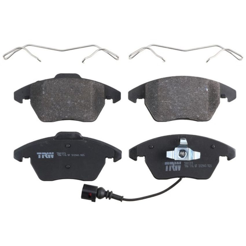 TRW PARTS TRH1319 TRW PREMIUM BRAKING - METALLIC BRAKE PAD SET - TRH1319