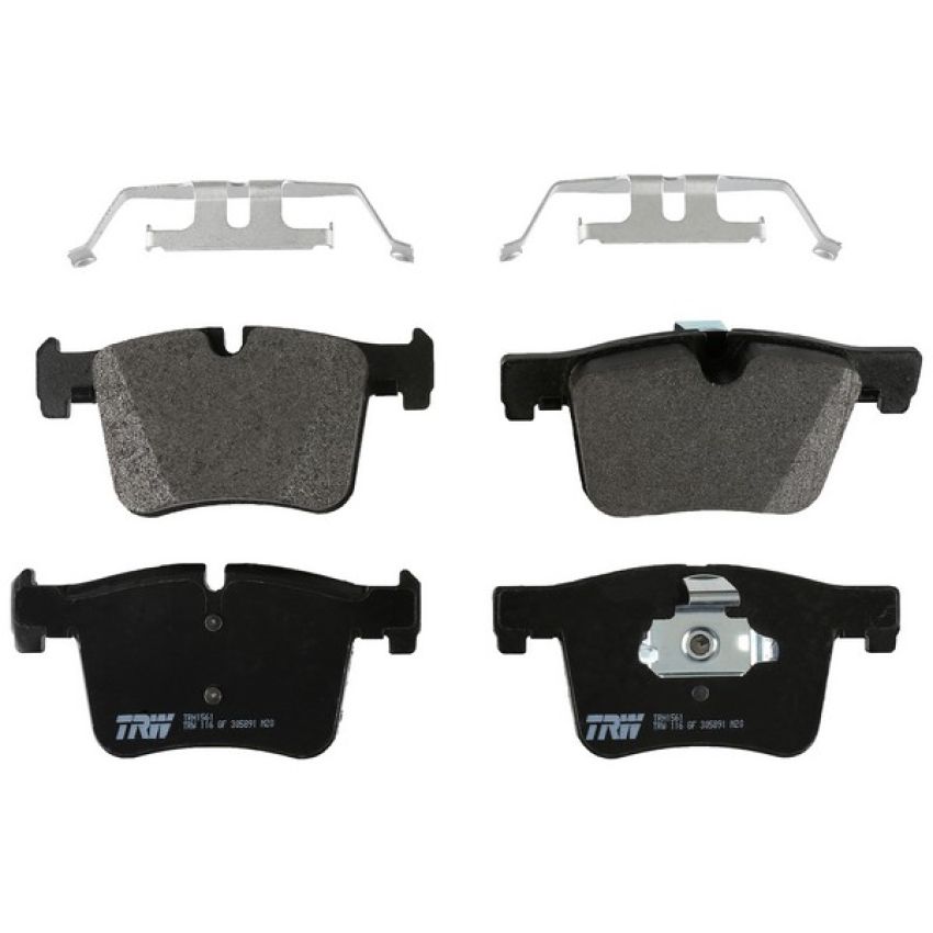TRW PARTS TRH1561 TRW PREMIUM BRAKING - METALLIC BRAKE PAD SET - TRH1561
