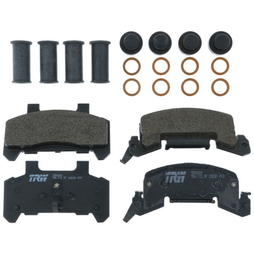 TRW PARTS TRM0289 TRW PREMIUM BRAKING - METALLIC BRAKE PAD SET - TRM0289