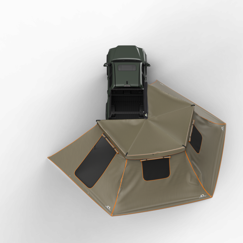 Tuff Stuff Overland TSAWNSW2702 270 DEGREE AWNING, COMPACT, SHADE WALL PACK 2
