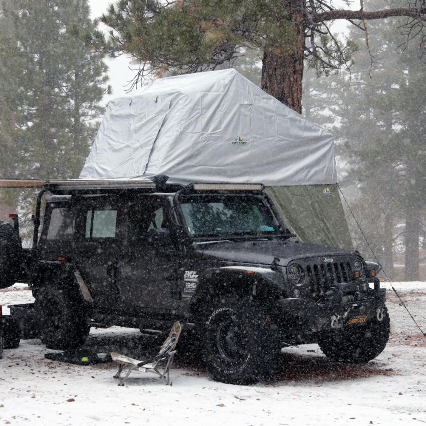 Tuff Stuff Overland TSRTTEWCTHDLT ROOF TOP TENT XTREME WEATHER COVERS, DELTA OVERLAND™