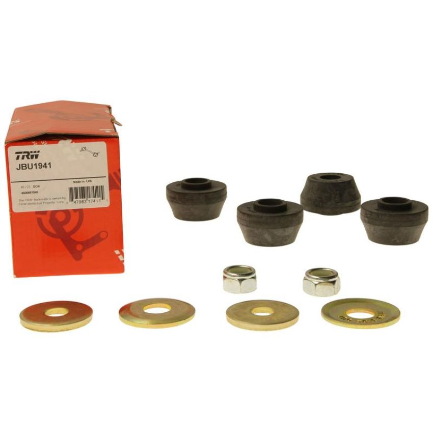 TRW PARTS JBU1941 TRW PREMIUM CHASSIS - SUSPENSION STRUT ROD BUSHING KIT - JBU1941