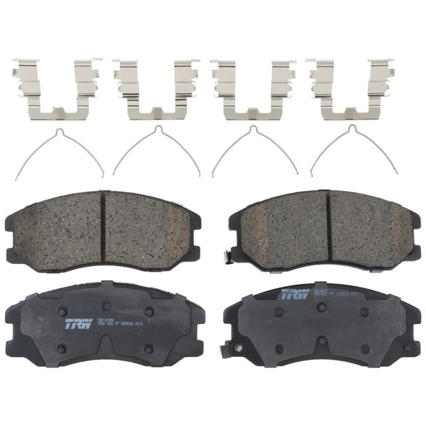 TRW PARTS TRC0399 TRW PREMIUM BRAKING - CERAMIC BRAKE PAD SET - TRC0399