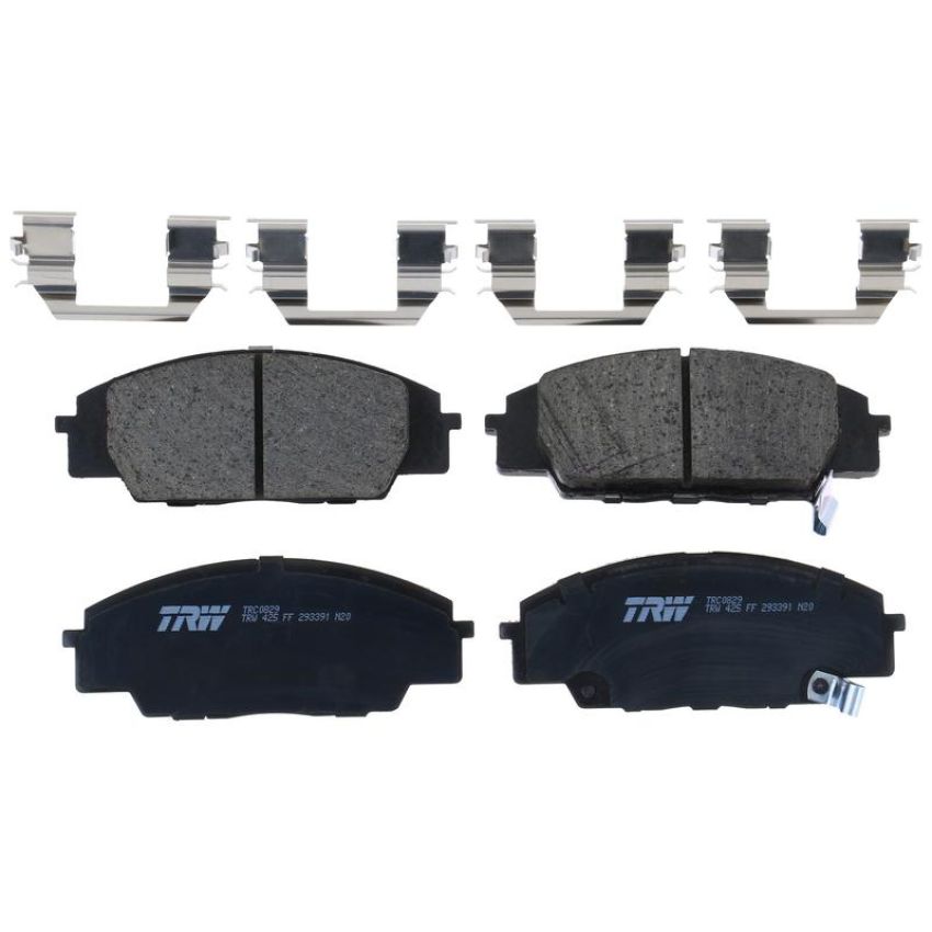 TRW PARTS TRC0829 TRW PREMIUM BRAKING - CERAMIC BRAKE PAD SET - TRC0829