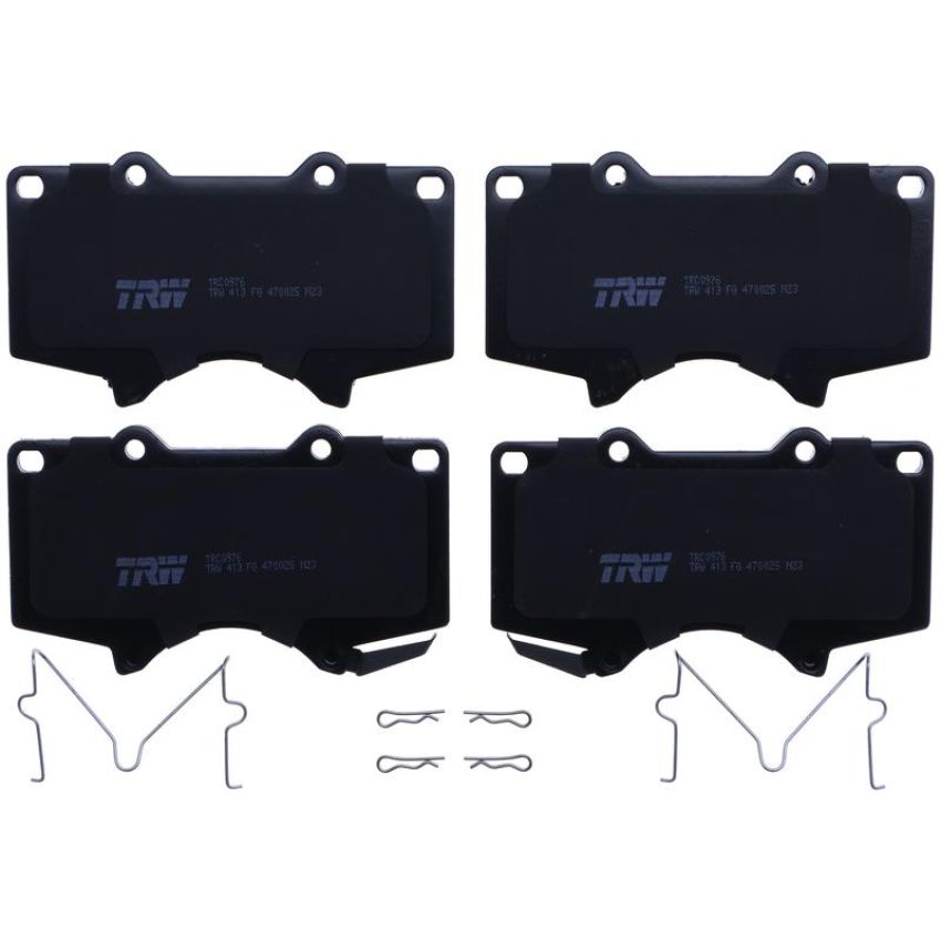 TRW PARTS TRC0976 TRW PREMIUM BRAKING - CERAMIC BRAKE PAD SET - TRC0976