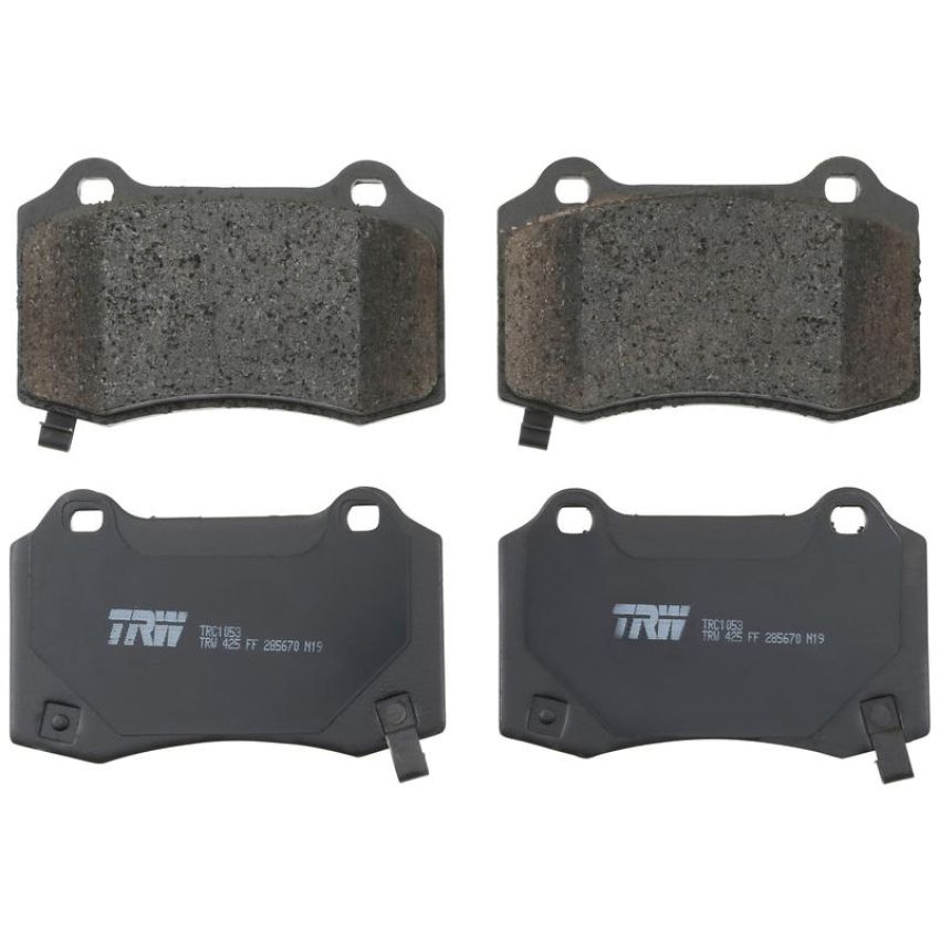 TRW PARTS TRC1053 TRW PREMIUM BRAKING - CERAMIC BRAKE PAD SET - TRC1053
