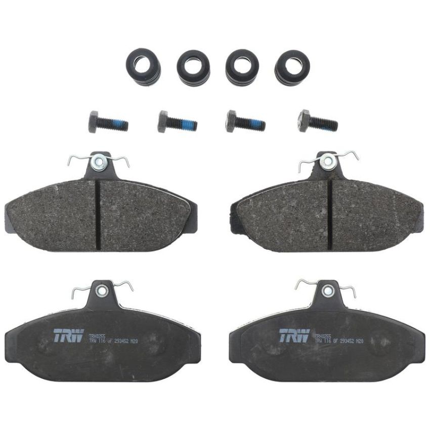 TRW PARTS TRH0255 TRW PREMIUM BRAKING - METALLIC BRAKE PAD SET - TRH0255