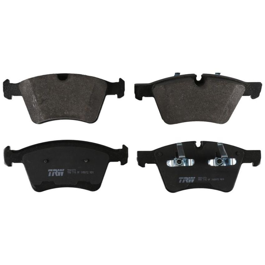 TRW PARTS TRH1272 TRW PREMIUM BRAKING - METALLIC BRAKE PAD SET - TRH1272