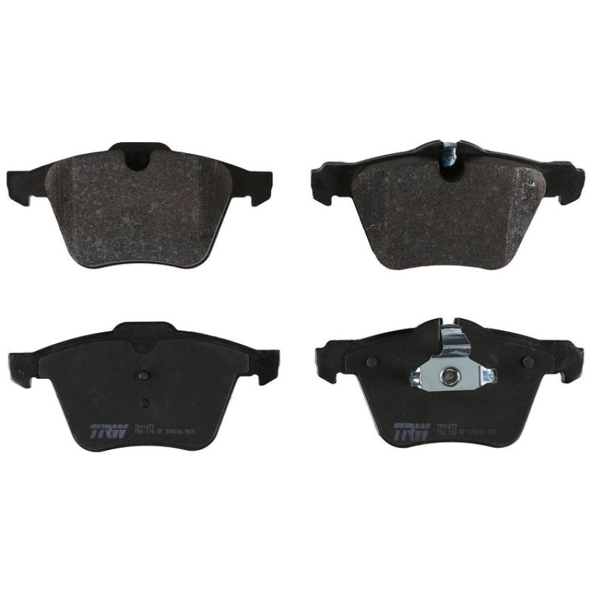 TRW PARTS TRH1472 TRW PREMIUM BRAKING - METALLIC BRAKE PAD SET - TRH1472