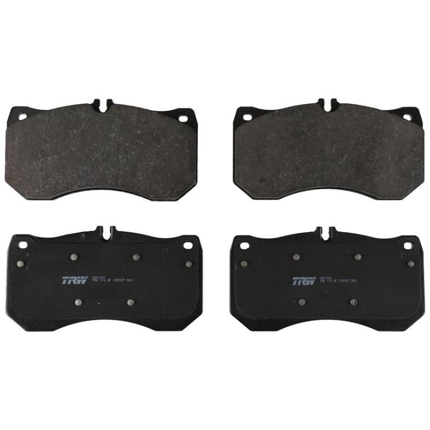 TRW PARTS TRH1781 TRW PREMIUM BRAKING - METALLIC BRAKE PAD SET - TRH1781