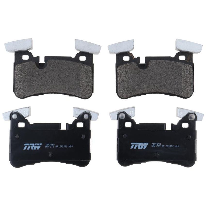 TRW PARTS TRM1450 TRW PREMIUM BRAKING - METALLIC BRAKE PAD SET - TRM1450