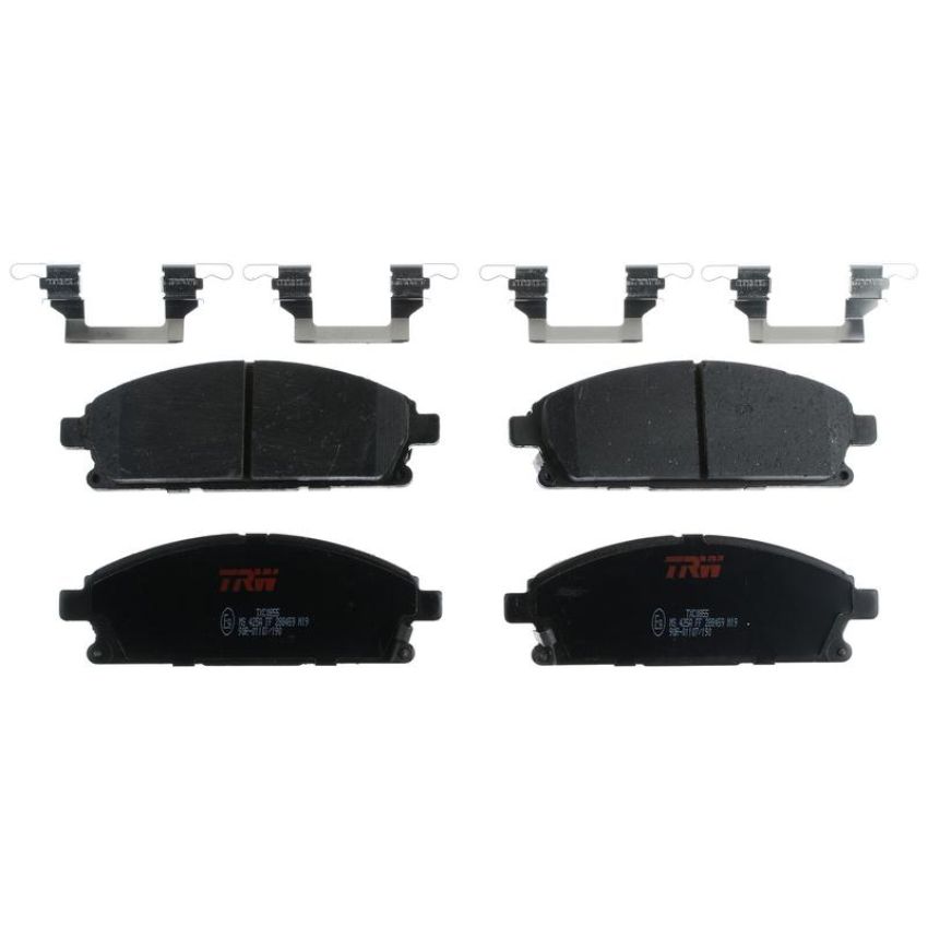 TRW PARTS TXC0855 TRW PREMIUM BRAKING - CERAMIC BRAKE PAD SET - TXC0855