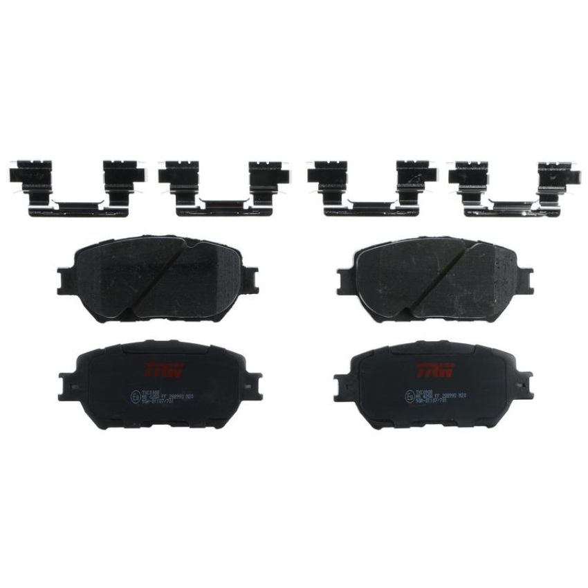 TRW PARTS TXC0908 TRW PREMIUM BRAKING - CERAMIC BRAKE PAD SET - TXC0908