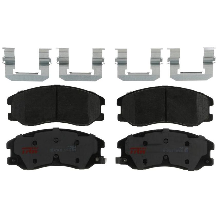 TRW PARTS TXC1264 TRW PREMIUM BRAKING - CERAMIC BRAKE PAD SET - TXC1264