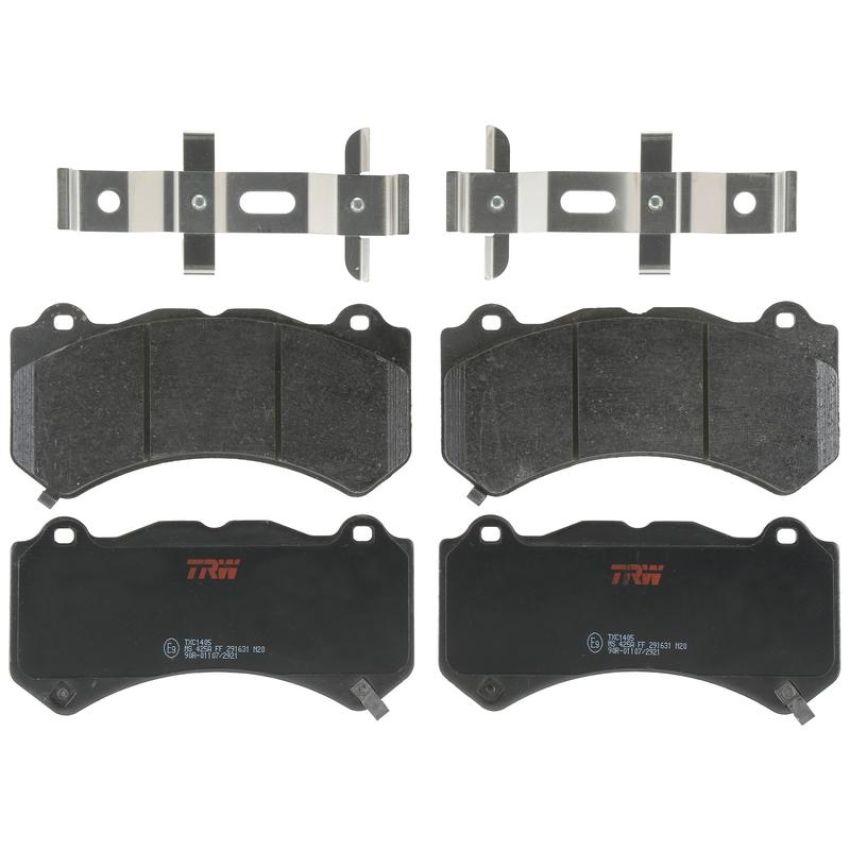 TRW PARTS TXC1405 TRW PREMIUM BRAKING - CERAMIC BRAKE PAD SET - TXC1405