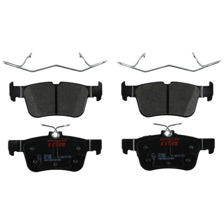 TRW PARTS TXC1665 TRW PREMIUM BRAKING - CERAMIC BRAKE PAD SET - TXC1665